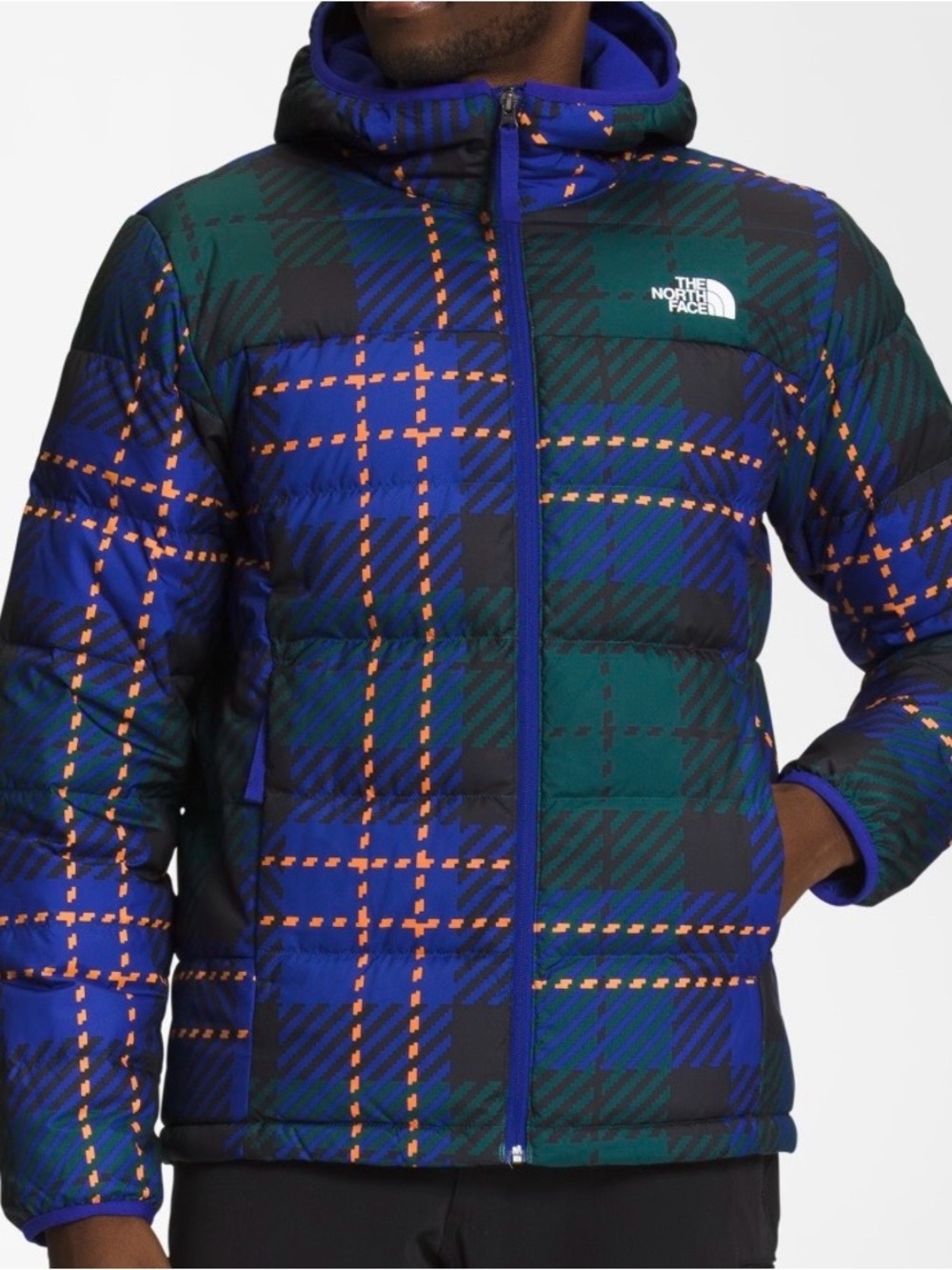 North face Men's Printed roxborough Luxe
Hooded Jacket. Size XXL
